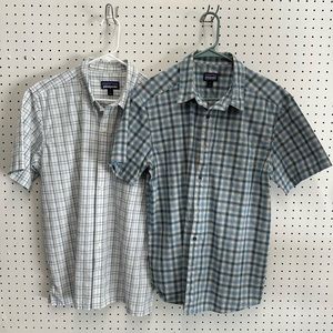 Set of Two (2) Patagonia Short-Sleeve Button Down Shirts